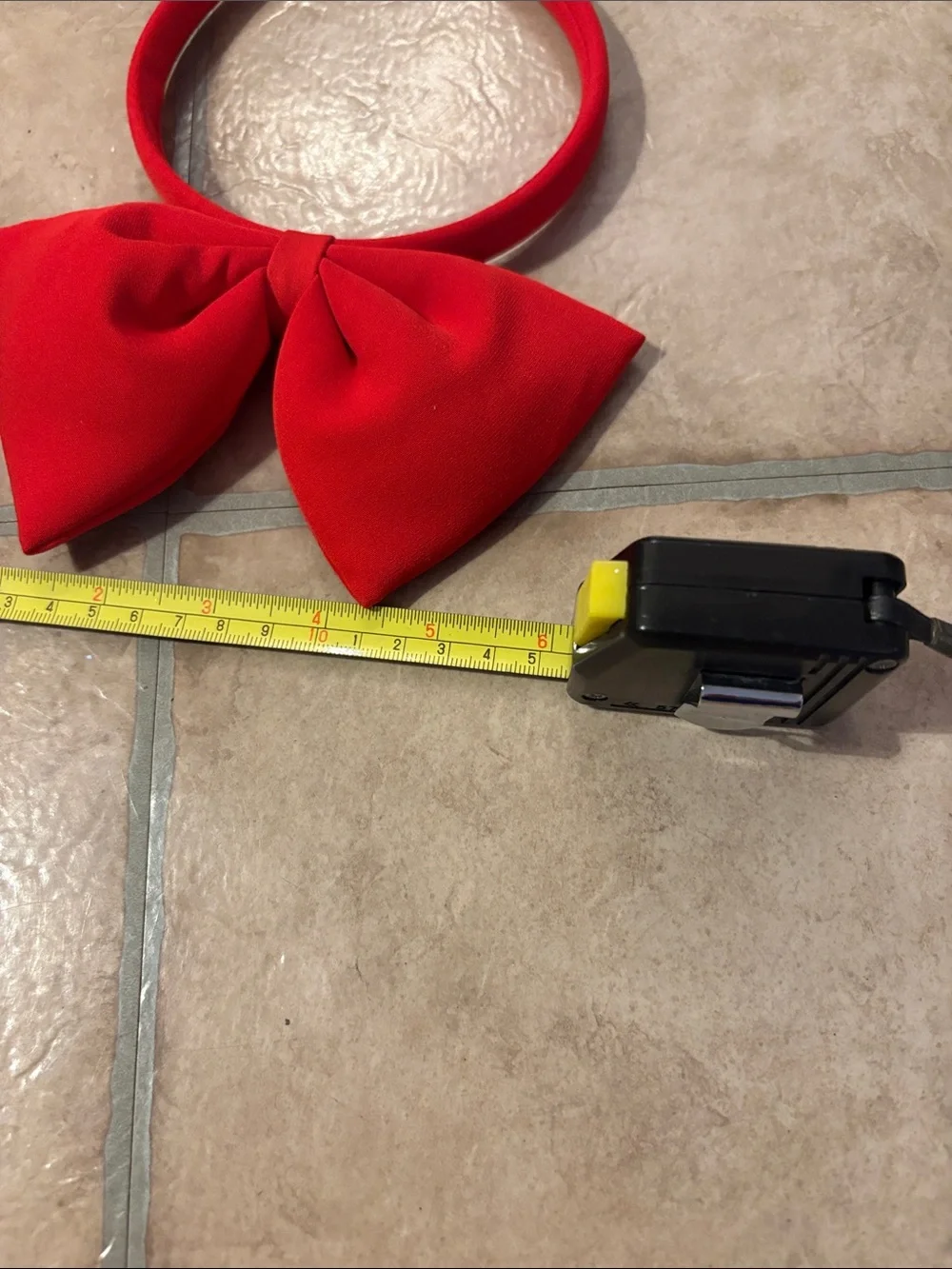 Red Bow Headband